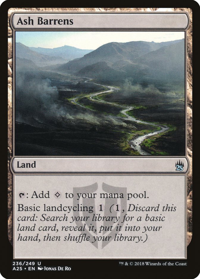 Ash Barrens [Masters 25] | Total Play