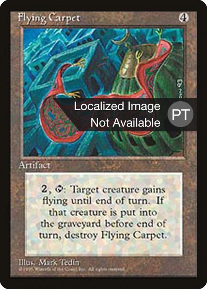 Flying Carpet [Fourth Edition (Foreign Black Border)] | Total Play