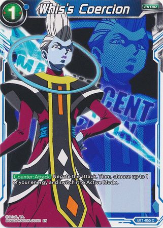 Whis's Coercion (BT1-055) [Magnificent Collection Fusion Hero] | Total Play