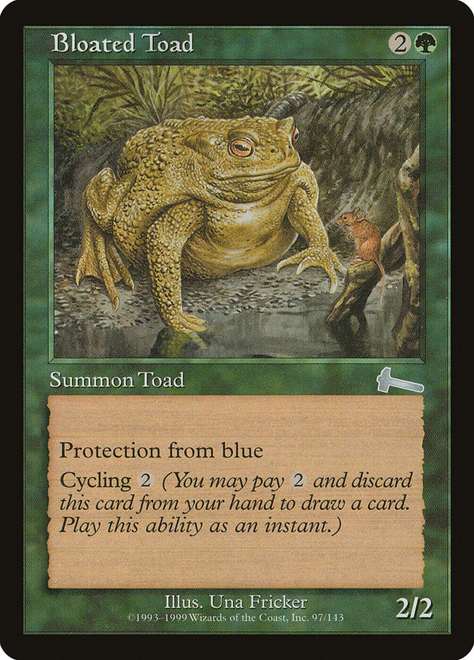 Bloated Toad [Urza's Legacy] | Total Play