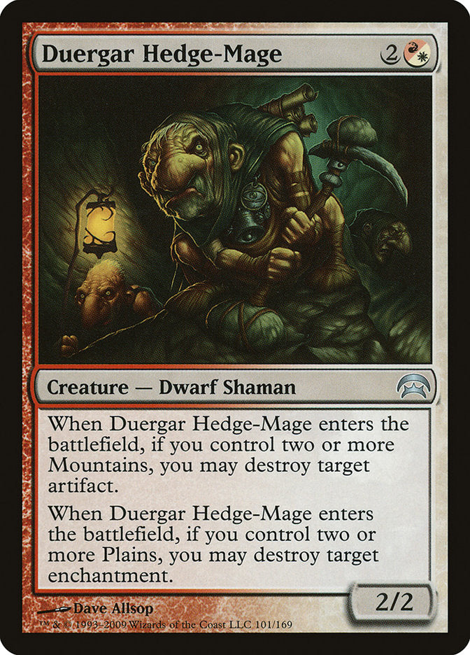 Duergar Hedge-Mage [Planechase] | Total Play
