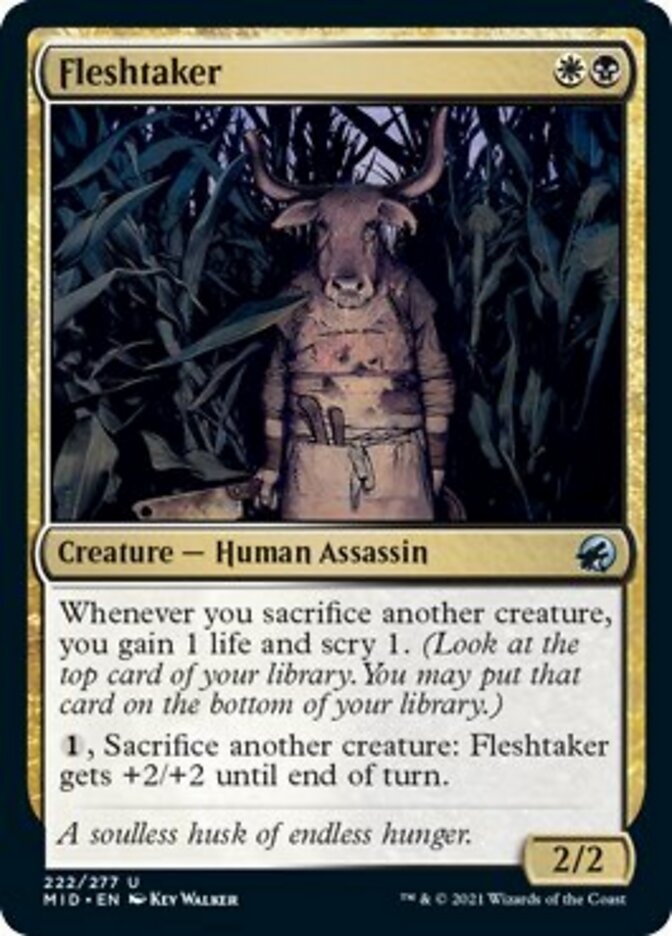 Fleshtaker [Innistrad: Midnight Hunt] | Total Play