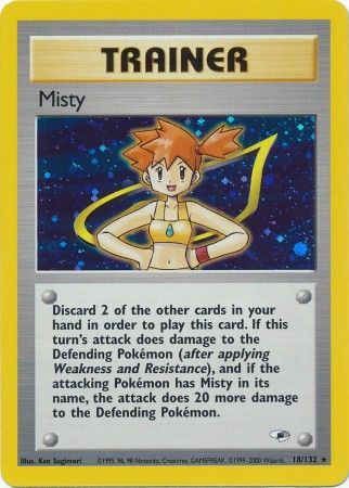 Misty (18/132) [Gym Heroes Unlimited] | Total Play