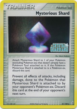 Mysterious Shard (81/100) (Stamped) [EX: Crystal Guardians] | Total Play