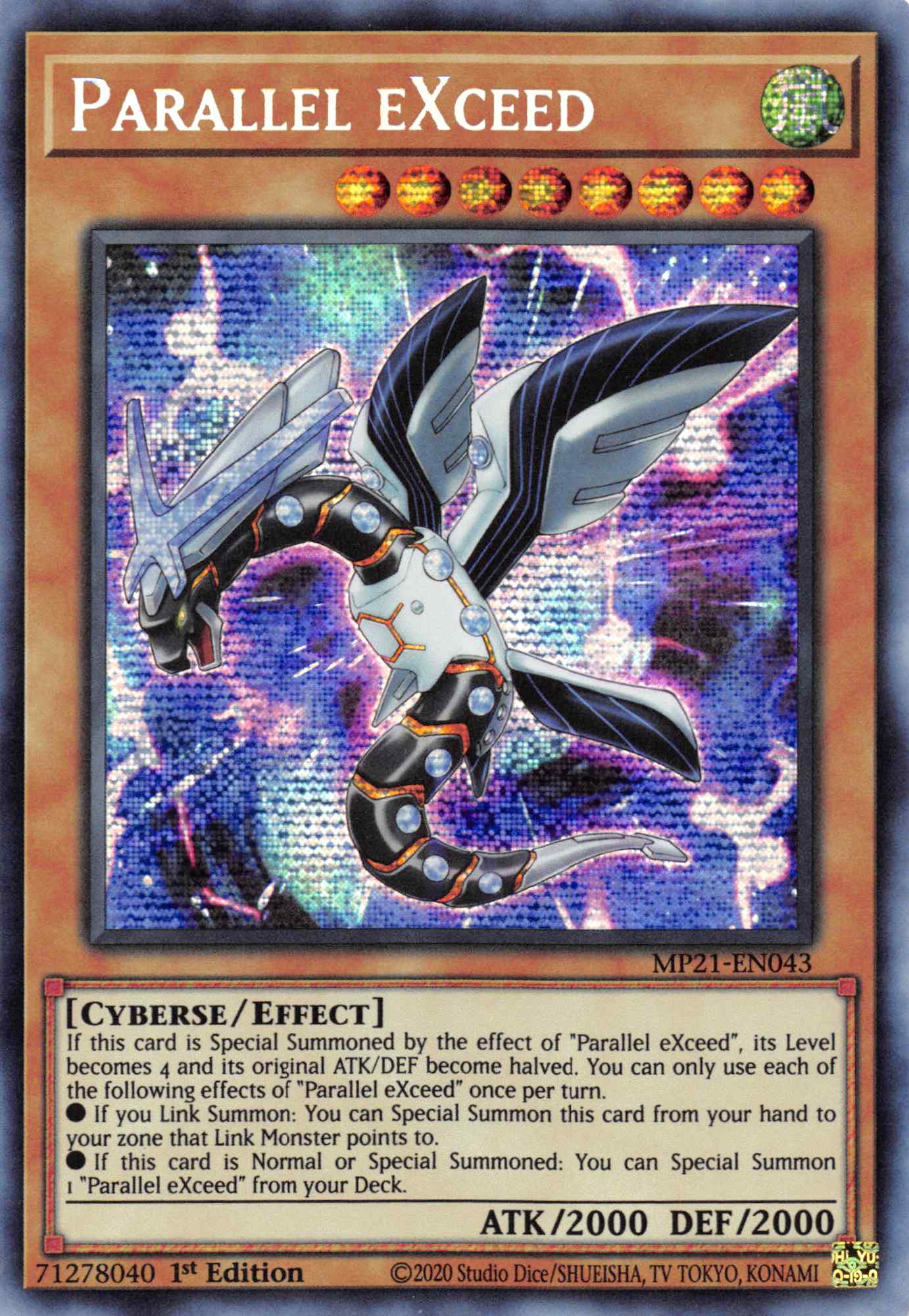 Parallel EXceed [MP21-EN043] Prismatic Secret Rare | Total Play