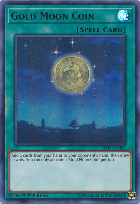 Gold Moon Coin [BLHR-EN003] Ultra Rare | Total Play