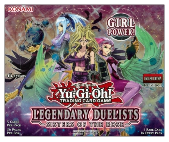 Legendary Duelists: Sisters of the Rose [UK Version] - Booster Box (1st Edition) | Total Play