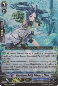 Blue Storm Battle Princess, Theta (G-CB02/010EN) [Commander of the Incessant Waves] | Total Play