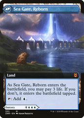 Sea Gate Restoration // Sea Gate, Reborn (Extended Art) [Zendikar Rising] | Total Play
