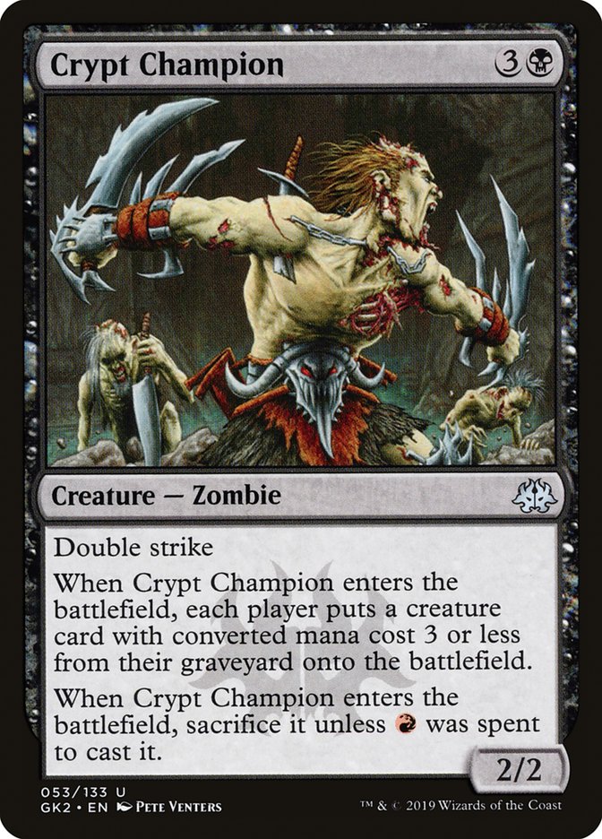 Crypt Champion [Ravnica Allegiance Guild Kit] | Total Play