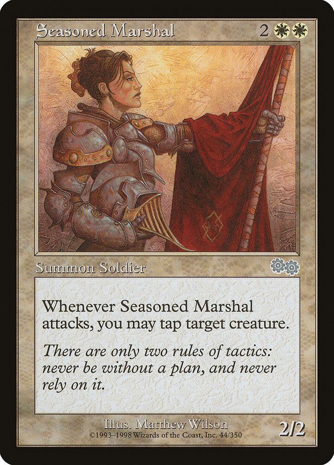 Seasoned Marshal [Urza's Saga] | Total Play