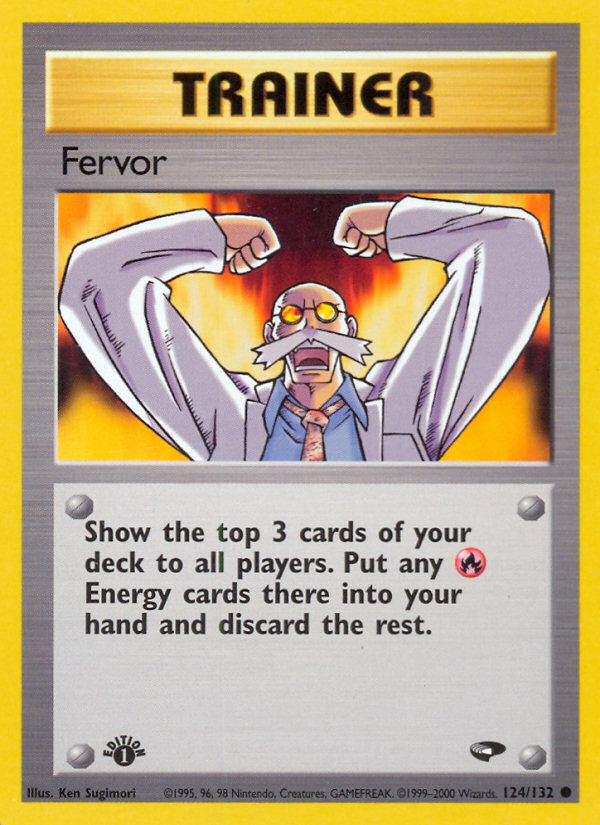 Fervor (124/132) [Gym Challenge 1st Edition] | Total Play