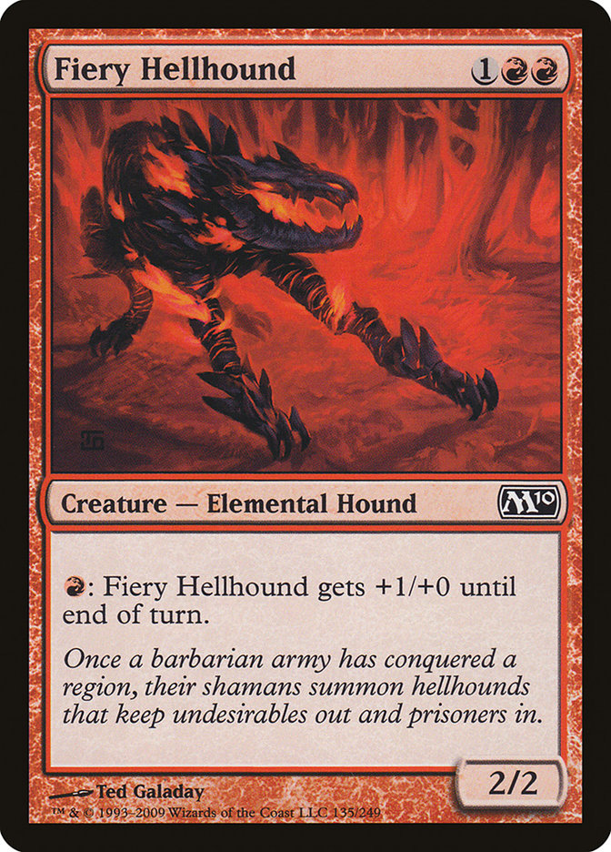 Fiery Hellhound [Magic 2010] | Total Play