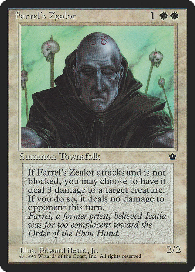 Farrel's Zealot (Edward P. Beard, Jr.) [Fallen Empires] | Total Play