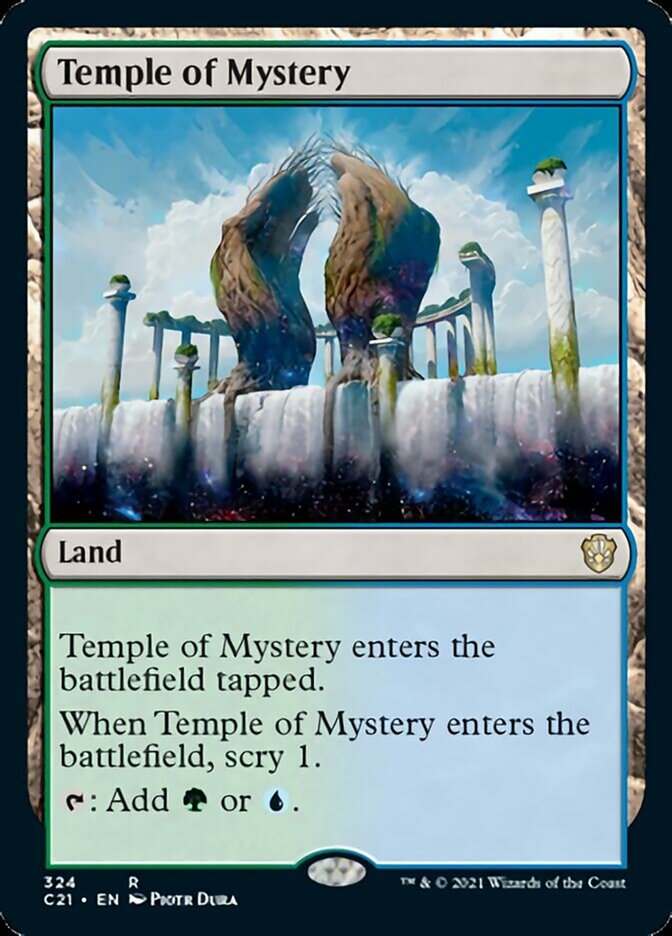 Temple of Mystery [Commander 2021] | Total Play