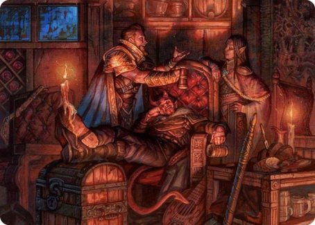 Long Rest Art Card [Dungeons & Dragons: Adventures in the Forgotten Realms Art Series] | Total Play