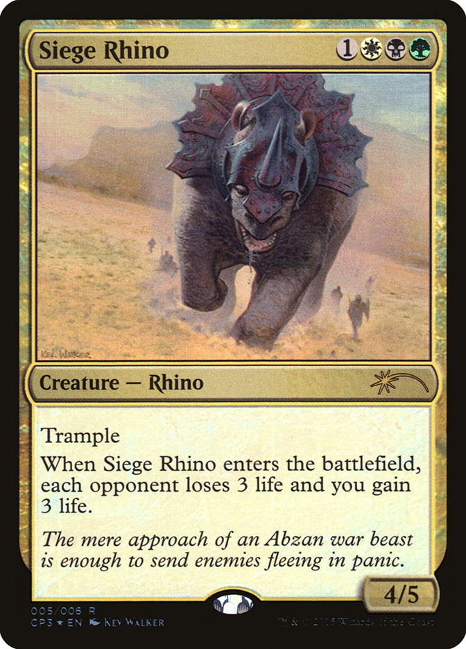 Siege Rhino [Magic Origins Clash Pack] | Total Play