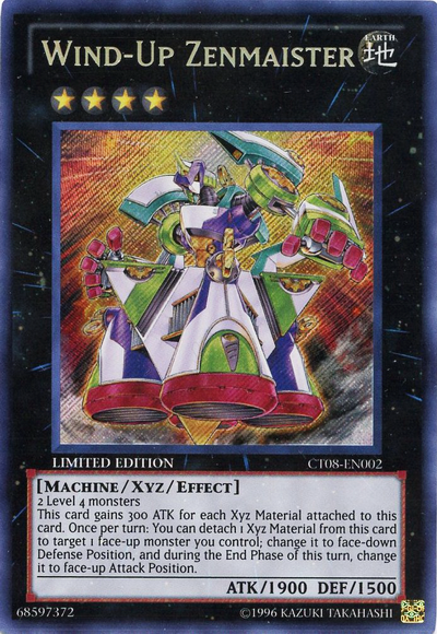 Wind-Up Zenmaister [CT08-EN002] Secret Rare | Total Play