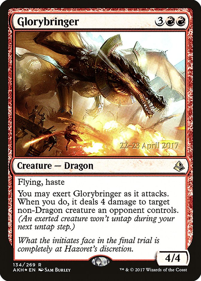 Glorybringer [Amonkhet Prerelease Promos] | Total Play