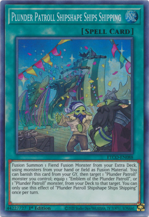 Plunder Patroll Shipshape Ships Shipping [ETCO-EN088] Super Rare | Total Play