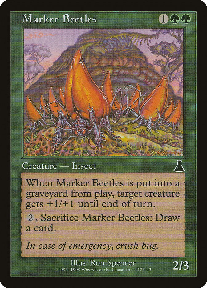 Marker Beetles [Urza's Destiny] | Total Play