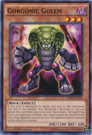 Gorgonic Golem [BP03-EN110] Common | Total Play