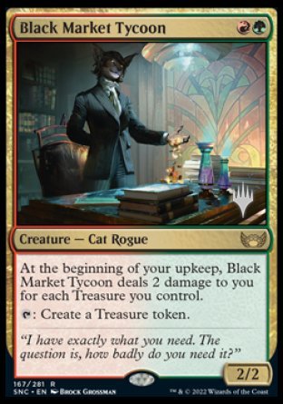 Black Market Tycoon (Promo Pack) [Streets of New Capenna Promos] | Total Play
