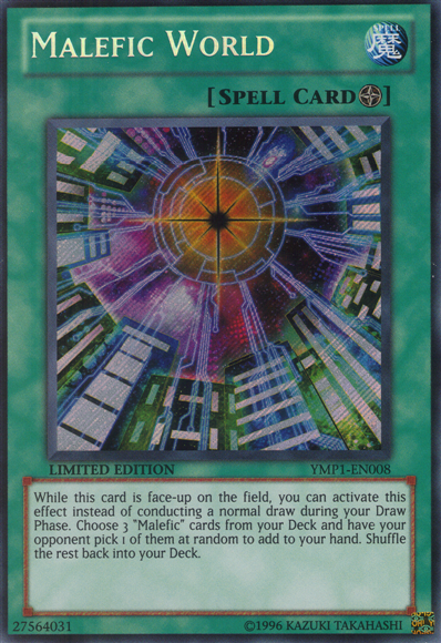 Malefic World [YMP1-EN008] Secret Rare | Total Play