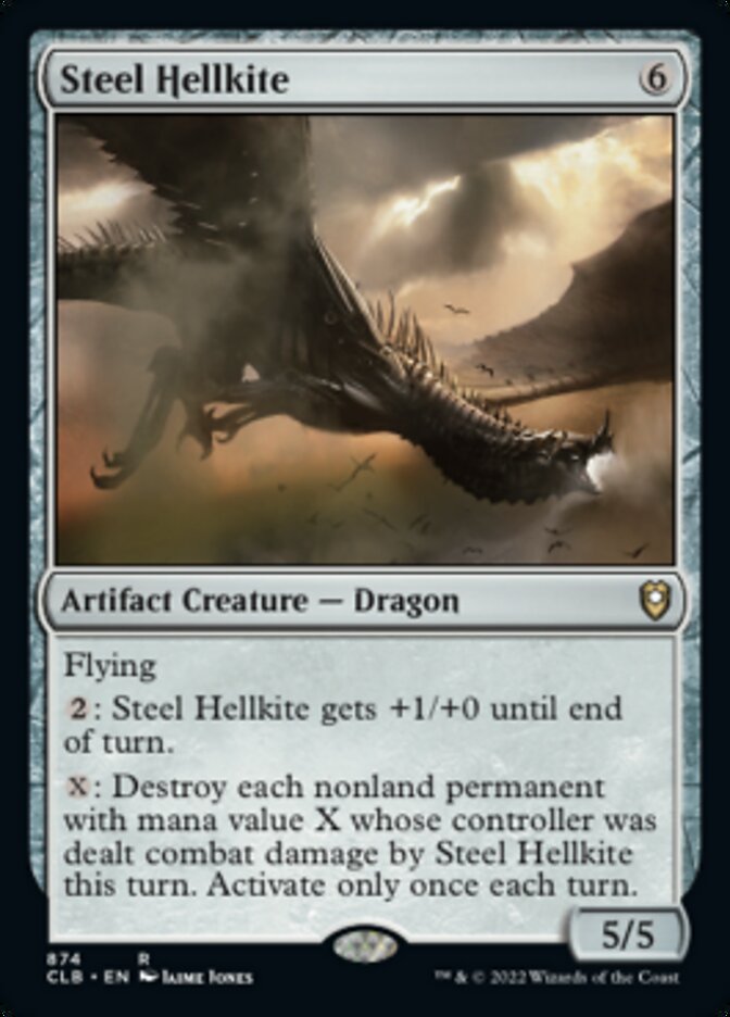 Steel Hellkite [Commander Legends: Battle for Baldur's Gate] | Total Play