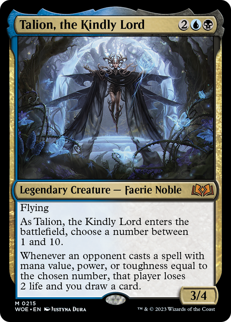 Talion, the Kindly Lord [Wilds of Eldraine] | Total Play