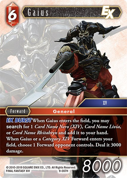 Gaius EX [Opus IX] | Total Play