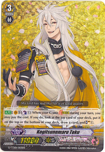 Kogitsunemaru Toku (RRR) (G-TTD01/003EN) [Touken Ranbu: ONLINE] | Total Play