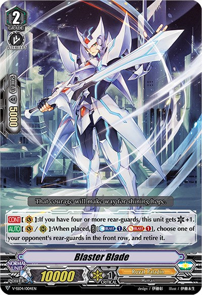 Blaster Blade (V-SS04/004EN) [Majesty Lord Blaster] | Total Play