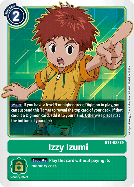 Izzy Izumi [BT1-088] [Release Special Booster Ver.1.0] | Total Play