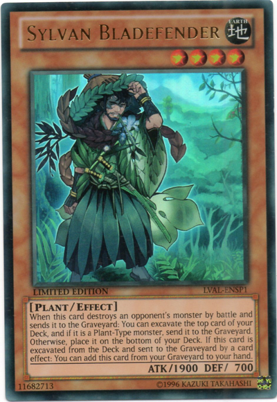 Sylvan Bladefender [LVAL-ENSP1] Ultra Rare | Total Play