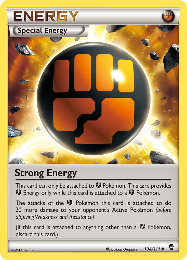 Strong Energy (104/111) [XY: Furious Fists] | Total Play