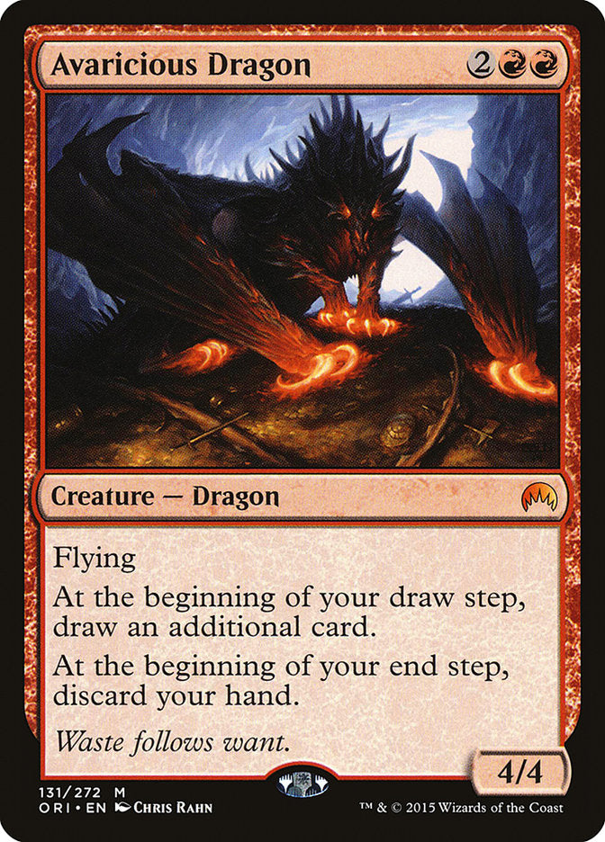 Avaricious Dragon [Magic Origins] | Total Play