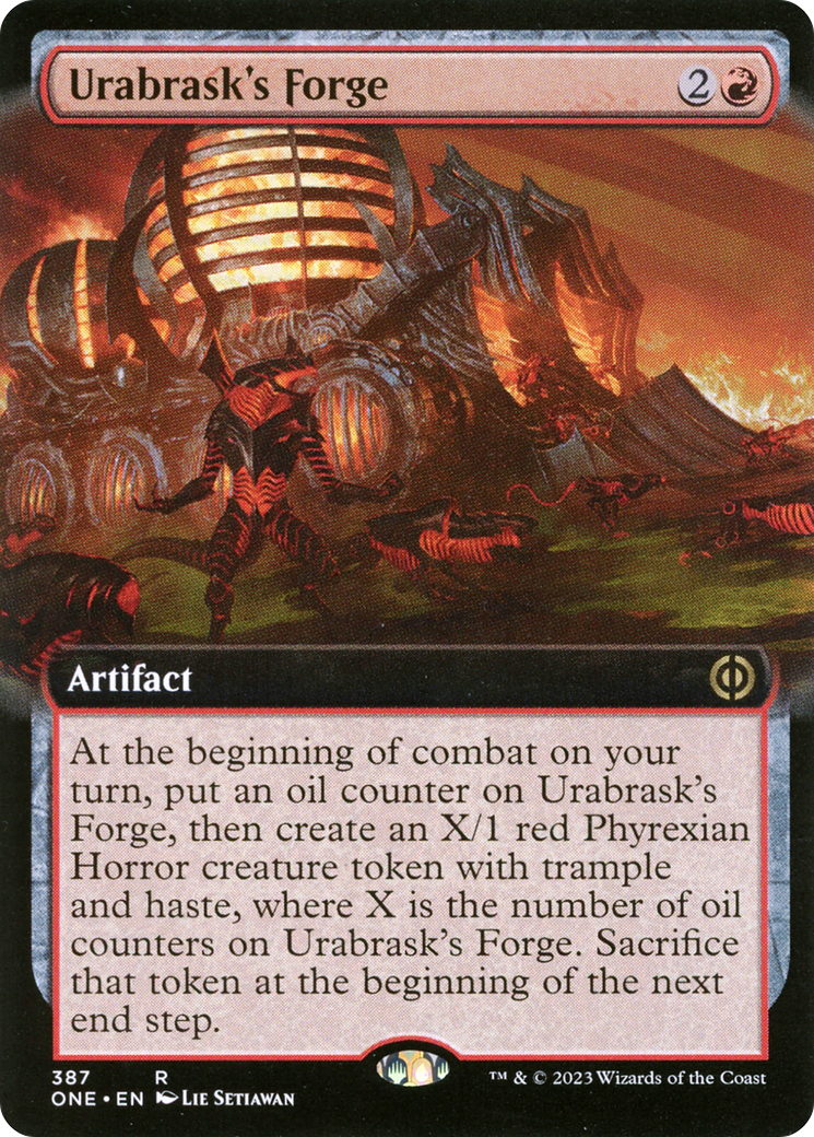 Urabrask's Forge (Extended Art) [Phyrexia: All Will Be One] | Total Play
