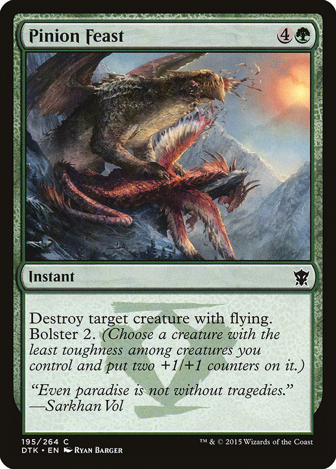 Pinion Feast [Dragons of Tarkir] | Total Play