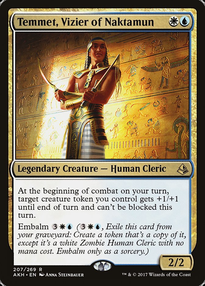 Temmet, Vizier of Naktamun [Amonkhet] | Total Play