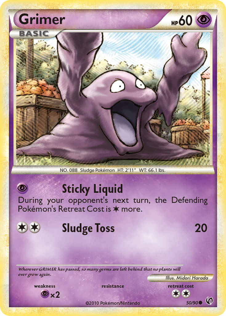 Grimer (50/90) [HeartGold & SoulSilver: Undaunted] | Total Play