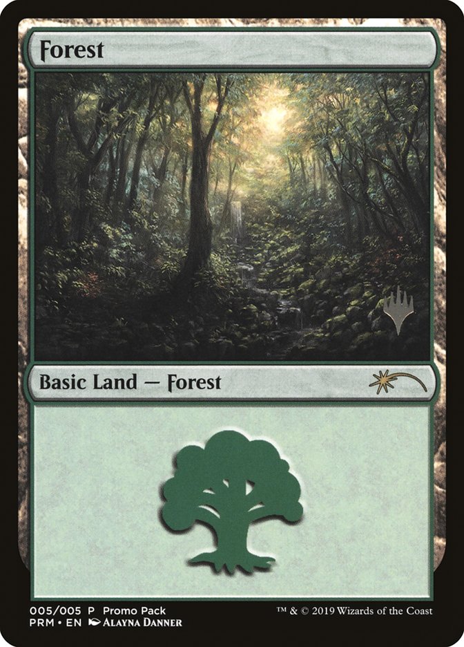 Forest (5) [Core Set 2020 Promo Pack] | Total Play