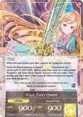 Alice, Girl of the Lake // Alice, the Fairy Queen (TTW-001/J) [The Twilight Wanderer] | Total Play