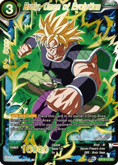 Broly, Omen of Evolution (EX19-12) [Special Anniversary Set 2021] | Total Play