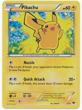 Pikachu (5/12) [McDonald's Promos: 2014 Collection] | Total Play