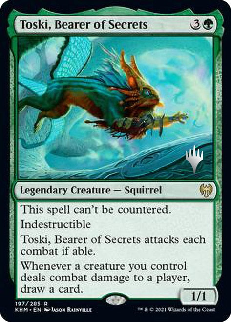 Toski, Bearer of Secrets (Promo Pack) [Kaldheim Promos] | Total Play