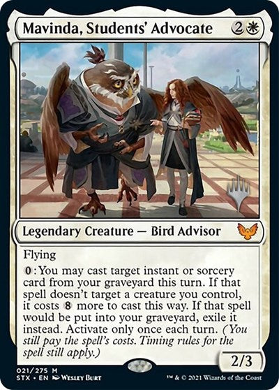 Mavinda, Students' Advocate (Promo Pack) [Strixhaven: School of Mages Promos] | Total Play
