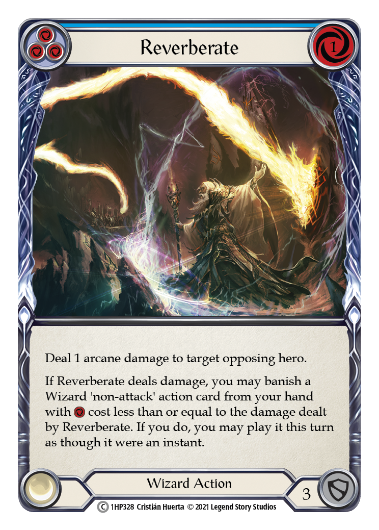 Reverberate (Blue) [1HP328] (History Pack 1) | Total Play