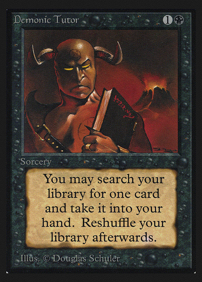 Demonic Tutor [Collectors' Edition] | Total Play