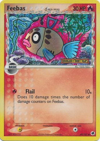 Feebas (49/101) (Delta Species) (Stamped) [EX: Dragon Frontiers] | Total Play